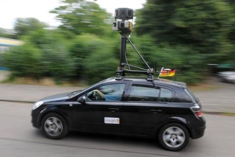 Avvistata a Foiano la leggendaria Google Car