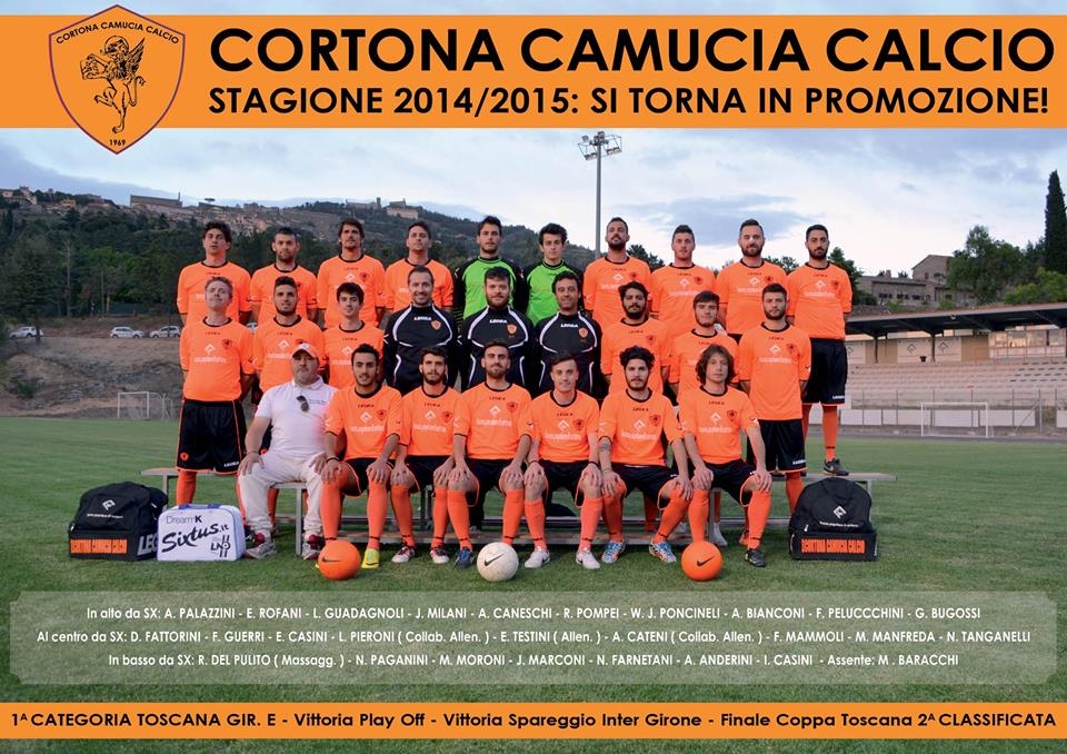 Calcio, Cortona Camucia: staff confermato e novità nel settore giovanile
