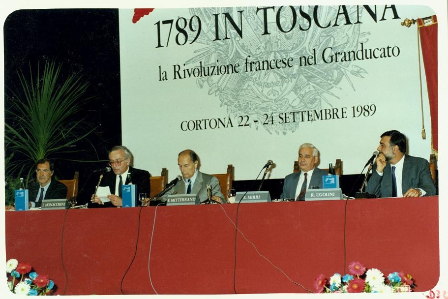 20 anni dalla scomparsa di Francois Mitterrand, il ricordo del Sindaco di Cortona