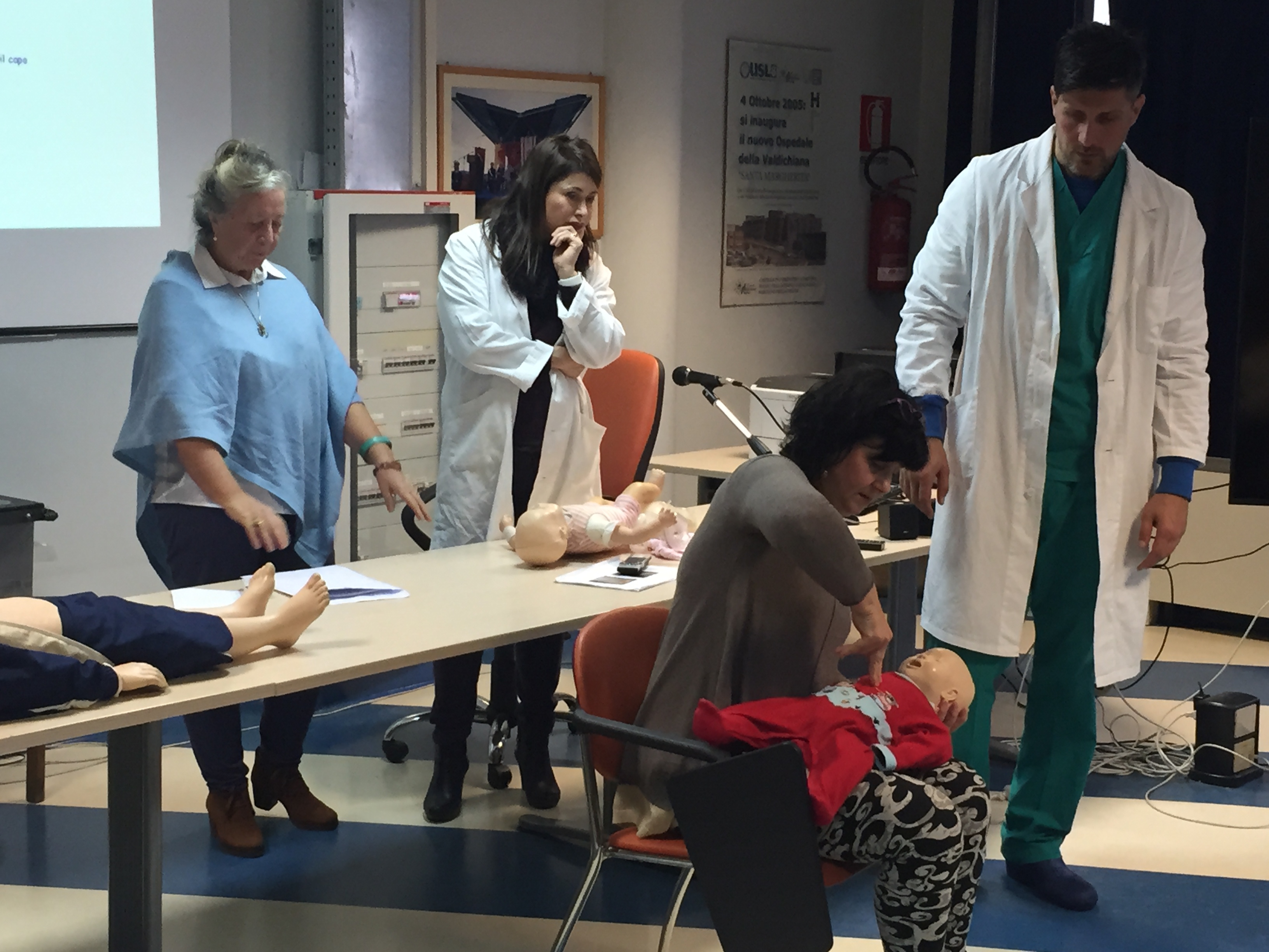 A Cortona un corso sulle emergenze pediatriche