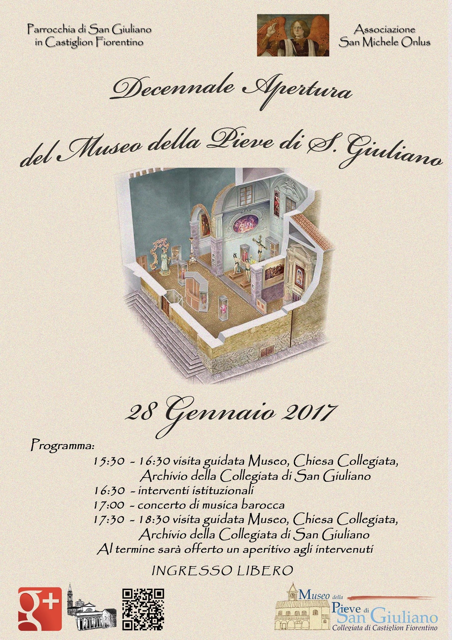 Il Museo della Pieve di San Giuliano festeggia i primi dieci anni di vita