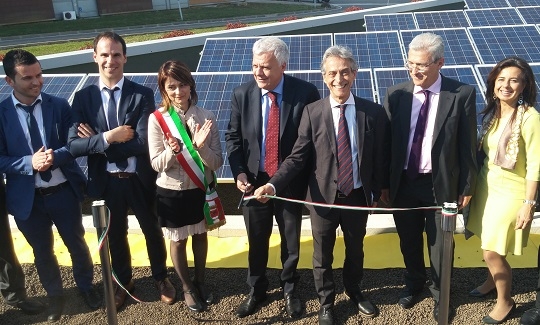 Inaugurato l'impianto fotovoltaico dell'Ospedale di Fratta