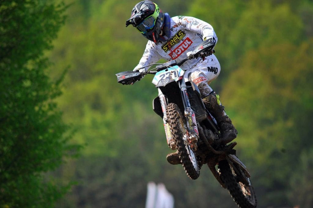 Steels quinta agli Europei di Motocross con Morgan Bennati