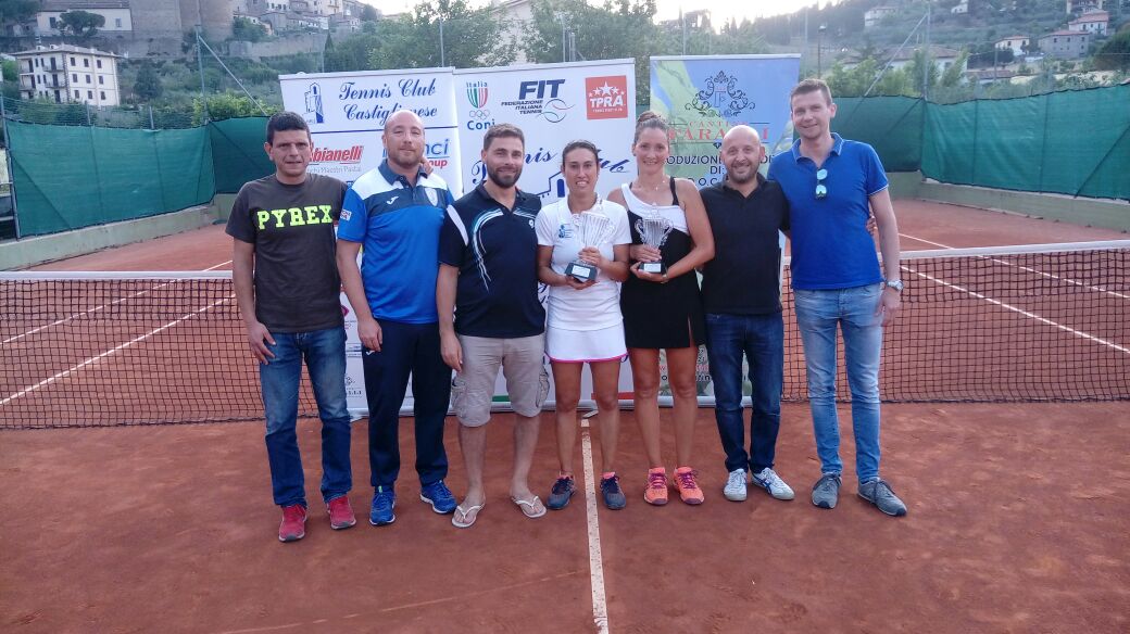 Daniele Bracciali e Marta Brandani vincitori al torneo Open del TC Castiglionese