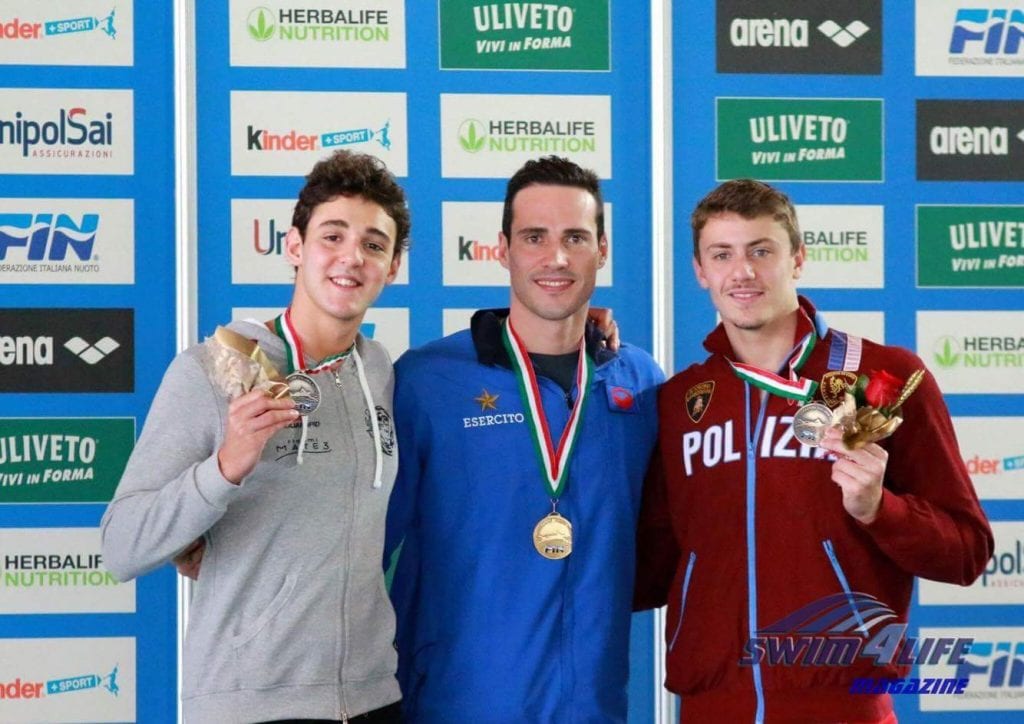 Pinzuti argento sui 50 rana ai Campionati Italiani Assoluti