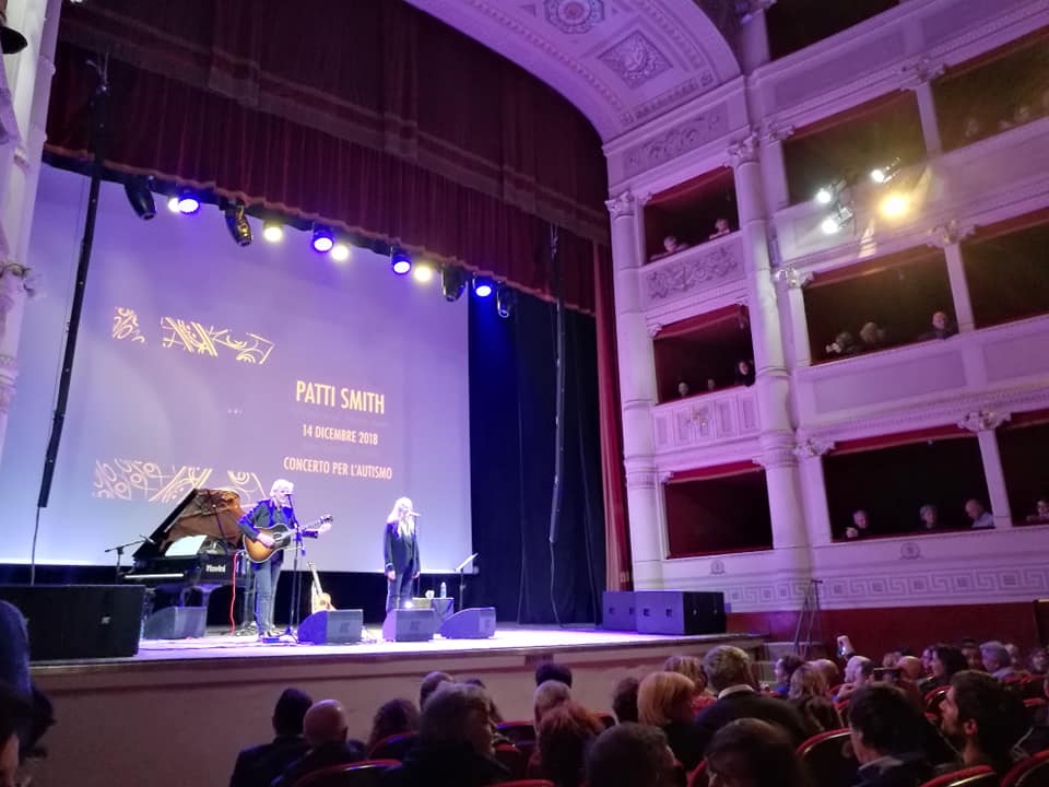Patti Smith a Cortona, una serata magica