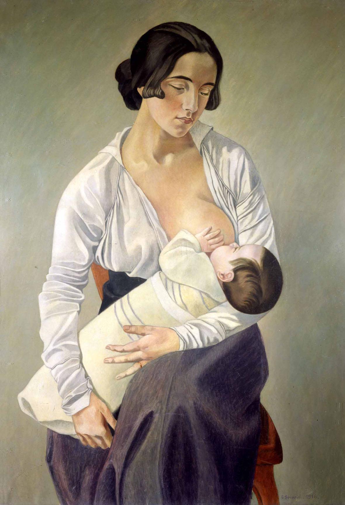 La Maternità del Severini in mostra a Firenze