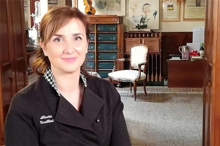 La Lady Chef Alessia Uccellini in finale nella sezione cuochi del Personaggio dell'Anno di Italia  a Tavola