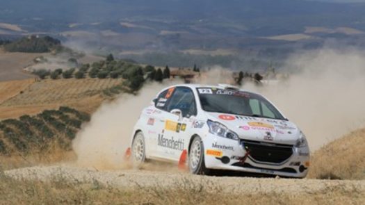 Il pilota ciggianese Davide Bartolini debutta nel Campionato Italiano Rally Terra